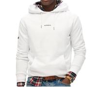 Sweat à Capuche Blanc Homme Superdry Plain Hood XL