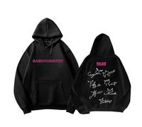 Sweat À Capuche BM DRIP, RAMI AHYEON RORA ASA RUKA CHIQUITA PHARITA Signature Sweat-shirt Graphique For Femmes Filles(Black4thin,M)