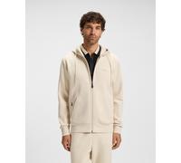 Sweat à capuche BOSS Green Saggy blanc crème - XL