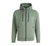 Sweat à Capuche BOSS Saggy Rib - Tissu Stretch & Confort Premium - Vert Open Green - Homme L