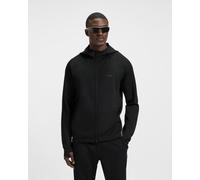 Sweat à capuche BOSS Sicon Active Full Zip noir pur - M