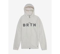 Sweat à capuche Burton Crown Full Zip blanc - S