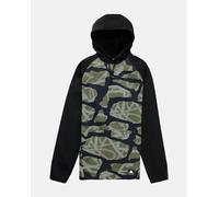 Sweat à capuche Burton Crown Weatherproof vert kaki noir - M
