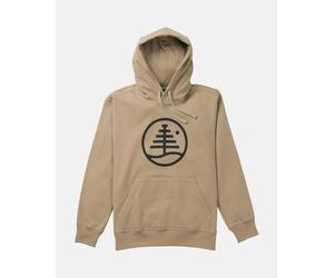 Sweat à capuche Burton Family Tree marron clair femme - M