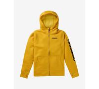Sweat à capuche Burton Oak Full-Zip jaune pour enfant - S