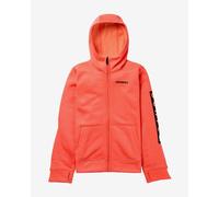 Sweat à capuche Burton Oak Full-Zip rose orangé pour enfant - XL