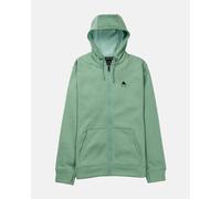 Sweat à capuche Burton Oak Full Zip vert clair - S