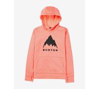 Sweat à capuche Burton Oak Pullover rose orangé pour enfant - XS