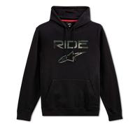 Sweat à capuche camouflage Alpinestars Motorcycle Ride 2.0 noir
