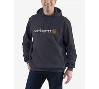 Sweat à capuche Carhartt Signature Logo gris foncé - S