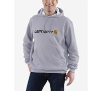 Sweat-Shirt à capuche CARHARTT - Signature Logo - Gris Granulé TL XS
