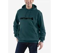 Sweat à capuche Carhartt Signature Logo vert foncé - M