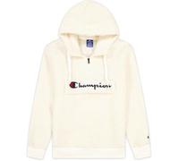 Sweat à capuche Champion HALF ZIP TOP - Blanc - Manches longues - Mixte XXL