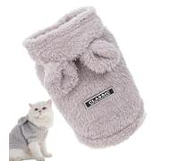 Sweat à capuche chaud pour petit chien, manteau d'hiver pour chiot, manteau pour chien par temps froid, joli sweat à capuche pour chien, manteau d'hiver pour petits chiens avec capuche chaud et