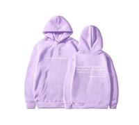 Sweat à Capuche « Chère Personne derrière Moi » - Sweat-Shirt pour la santé mentale « Tu ES Assez » pour Femmes, mélange de Coton, Haut Graphique Oversize (14-1,M)