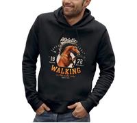 Sweat à capuche CHEVAL - Equitation - Centre equestre - PIXEL EVOLUTION - Homme - Réalité Augmentée XL