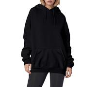 Sweat à capuche Christian Faith Over Fear Anime pour femme avec doublure polaire Jésus avec capuche Jésus Saves Mode vintage graphique Cordon de serrage Lettre Hauts College God Religious, Noir , S