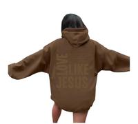 Sweat à capuche Christian Love Like Jesus pour femme confortable été décontracté pull tops I Love Jesus coupe ample pour femme graphique de plage avec capuche sweatshirts country Trust In The Lord