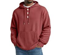 Sweat à capuche classique à manches longues pour homme, avec poches