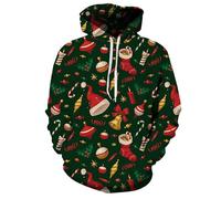 Sweat à capuche classique pour homme, pull élégant et confortable pour la vie quotidienne. Sweat à capuche pour homme Écriture japonaise, vert, XXL