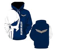 Sweat À Capuche Confortable pour Homme A.s.t.o.n M.a.r.ti.n Sweats Manches Longues Manteau Veste De Sport Pulls D'extérieur Streetwear-D||XX_l