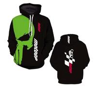 Sweat À Capuche Confortable pour Homme M.o.to.G.P Pulls Sweats Vestes De Sport Poches Manches Longues Vêtements D'extérieur Graphiques Hauts 3D-B||x_s