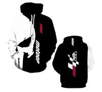 Sweat À Capuche Confortable pour Homme M.o.to.G.P Pulls Sweats Vestes De Sport Poches Manches Longues Vêtements D'extérieur Graphiques Hauts 3D-C||x_s