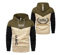 Sweat À Capuche Confortable pour Homme W.R.C Color Block Le Haut Pull Manches Longues Veste De Sport Imprimée-LvSe||m