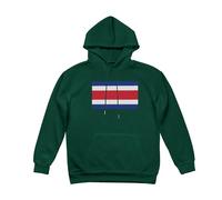 Sweat À Capuche Costa Rica Drapeau pour Femme Adultes Et Adolescents Doublure Polaire Sweatshirt pour Patriotes Hoodie Femmes Femmes Pull À Capuche pour Usage Quotidien Activités