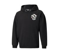 Sweat à capuche coton alpha noir 8A