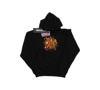 Sweat à capuche coton avengers assemble halloween noir 7/8A