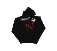 Sweat à capuche coton star wars noir 9/11A