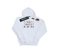 Sweat À Capuche Coton Star Wars R2 Units Blanc 9/11A