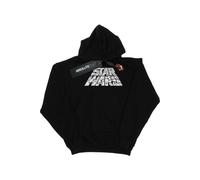Sweat à capuche coton star wars trooper noir 5/6A