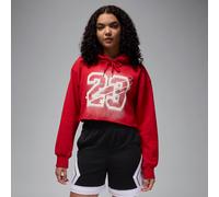 Jordan Flight Femme - Sweats à capuche, Rouge - Taille S - Jersey de coton Red S