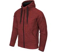 Sweat à capuche Covert Tactical Hoodie Helikon - Red Melange XL