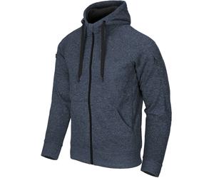 Sweat à capuche Covert Tactical Hoodie Helikon-Tex - Blue Melange XL