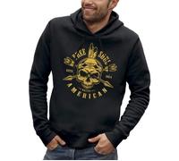Sweat à capuche CRANE INDIEN - FREE SOUL AMERICAN - PIXEL EVOLUTION - Homme XXL