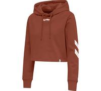 Sweat à capuche crop femme Hummel Legacy Marron XS