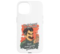 Sweat à Capuche Dark Humor is Like Food Not Everyone Gets It Sarcasm Coque pour iPhone 15