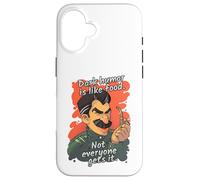 Sweat à Capuche Dark Humor is Like Food Not Everyone Gets It Sarcasm Coque pour iPhone 16