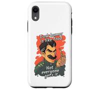 Sweat à Capuche Dark Humor is Like Food Not Everyone Gets It Sarcasm Coque pour iPhone XR