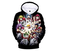 Sweat à Capuche de Basket-Ball de Kuroko Unisexe Anime Basket-Ball de Kuroko Kuroko Tetsuya Kagami Taiga Cosplay Sweat à Capuche Harajuku Hip Hop à Capuche
