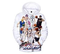 Sweat à Capuche de Basket-Ball de Kuroko Unisexe Anime Basket-Ball de Kuroko Kuroko Tetsuya Kagami Taiga Cosplay Sweat à Capuche Harajuku Hip Hop à Capuche