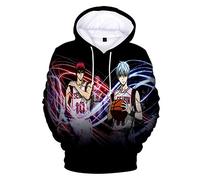 Sweat à Capuche de Basket-Ball de Kuroko Unisexe Anime Basket-Ball de Kuroko Kuroko Tetsuya Kagami Taiga Cosplay Sweat à Capuche Harajuku Hip Hop à Capuche