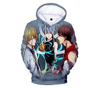 Sweat à Capuche de Basket-Ball de Kuroko Unisexe Anime Basket-Ball de Kuroko Kuroko Tetsuya Kagami Taiga Cosplay Sweat à Capuche Harajuku Hip Hop à Capuche