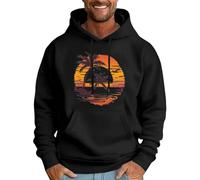 Sweat a Capuche De Couleur Marin Bleu Boxer Gros Militaire Boutonné Japonais Portage Motif Acrylique Multicolore Couple Poche 90s Logo New Hooded Scarface Monster