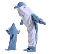 Sweat à capuche de couverture de baleine, couverture portable de baleine | Sweat à capuche pour animale | Couverture à super douce et confortable pour adulte, à