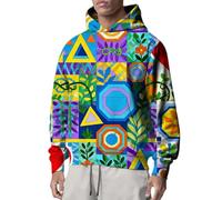 Sweat à capuche de Saint-Valentin pour homme - Sweat à manches longues pour homme - Imprimé 3D - Pour la maison, l'intérieur et l'extérieur, Mr1, 3XL