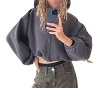 Sweat à capuche décontracté en polyester de couleur unie et élasticité modérée, conçu pour le printemps, l'été, l'automne et l'hiver, idéal pour un usage quotidien, les vacances et les clubs (XL blanc